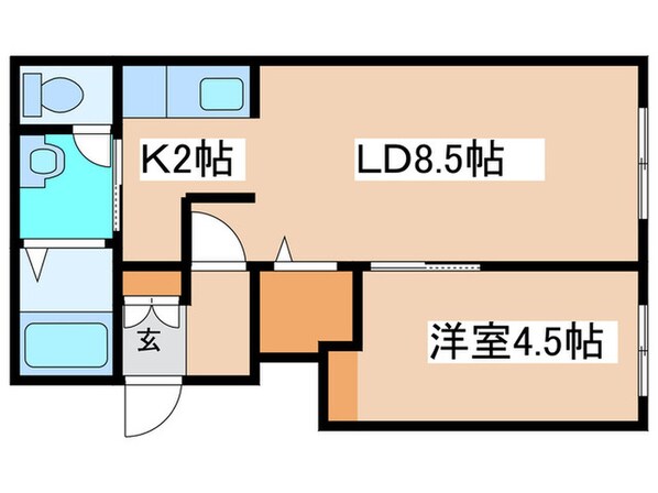 オア－ズィ元町の物件間取画像